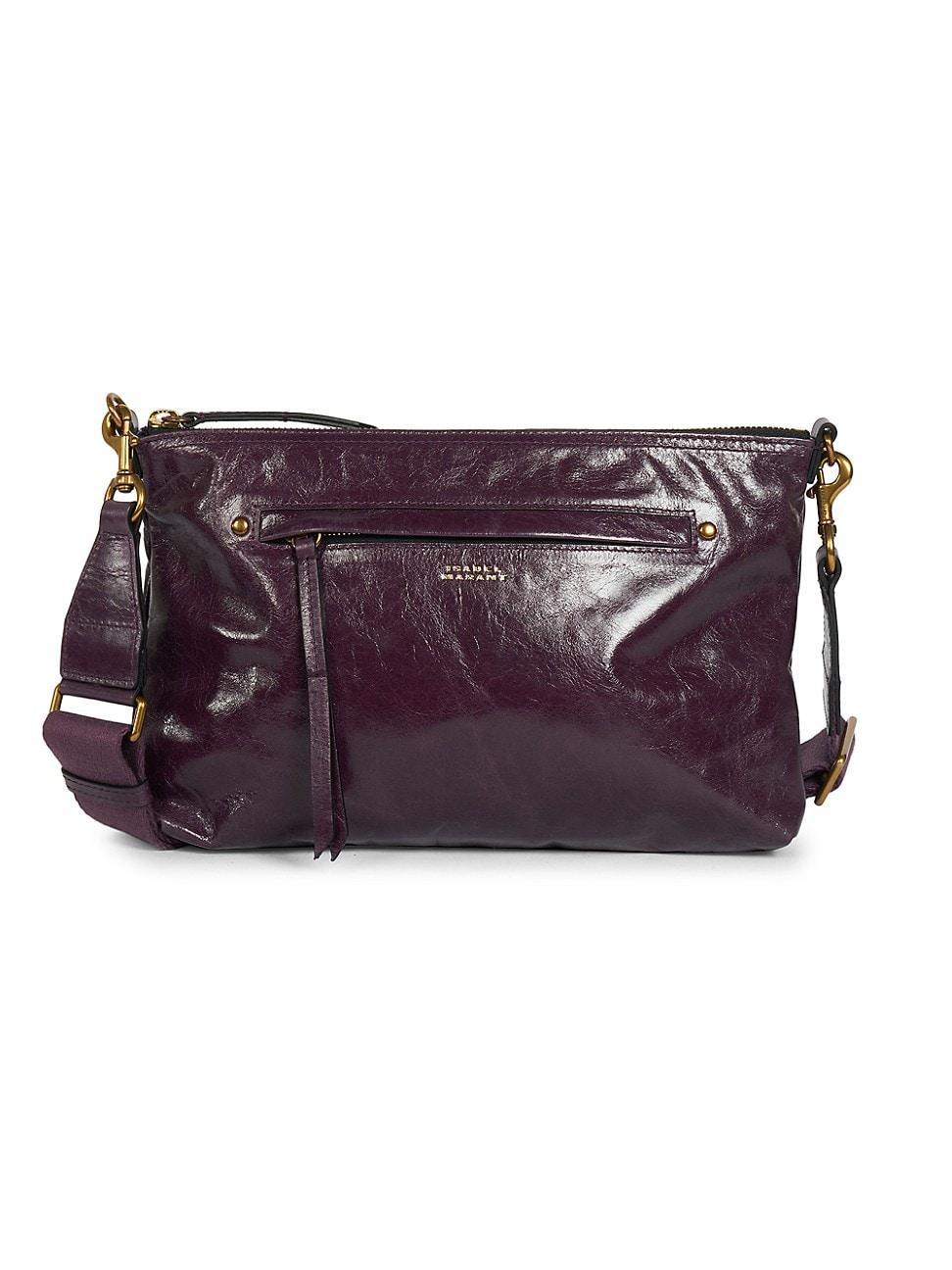 Womens Nessah Patent Leather Shoulder Bag Product Image