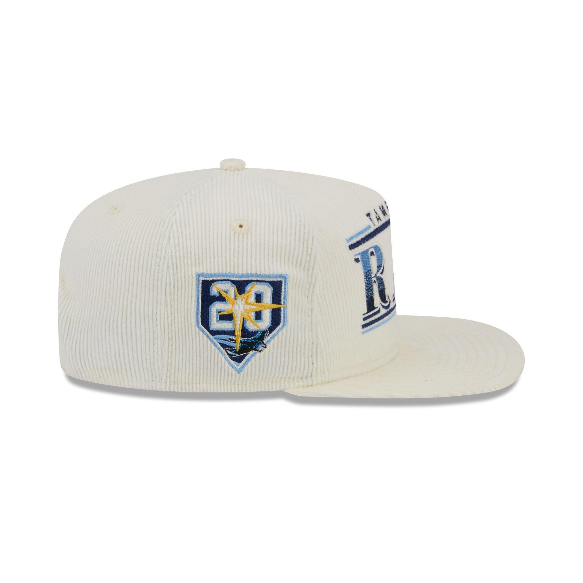 Tampa Bay Rays Throwback Corduroy Golfer Hat Male Product Image