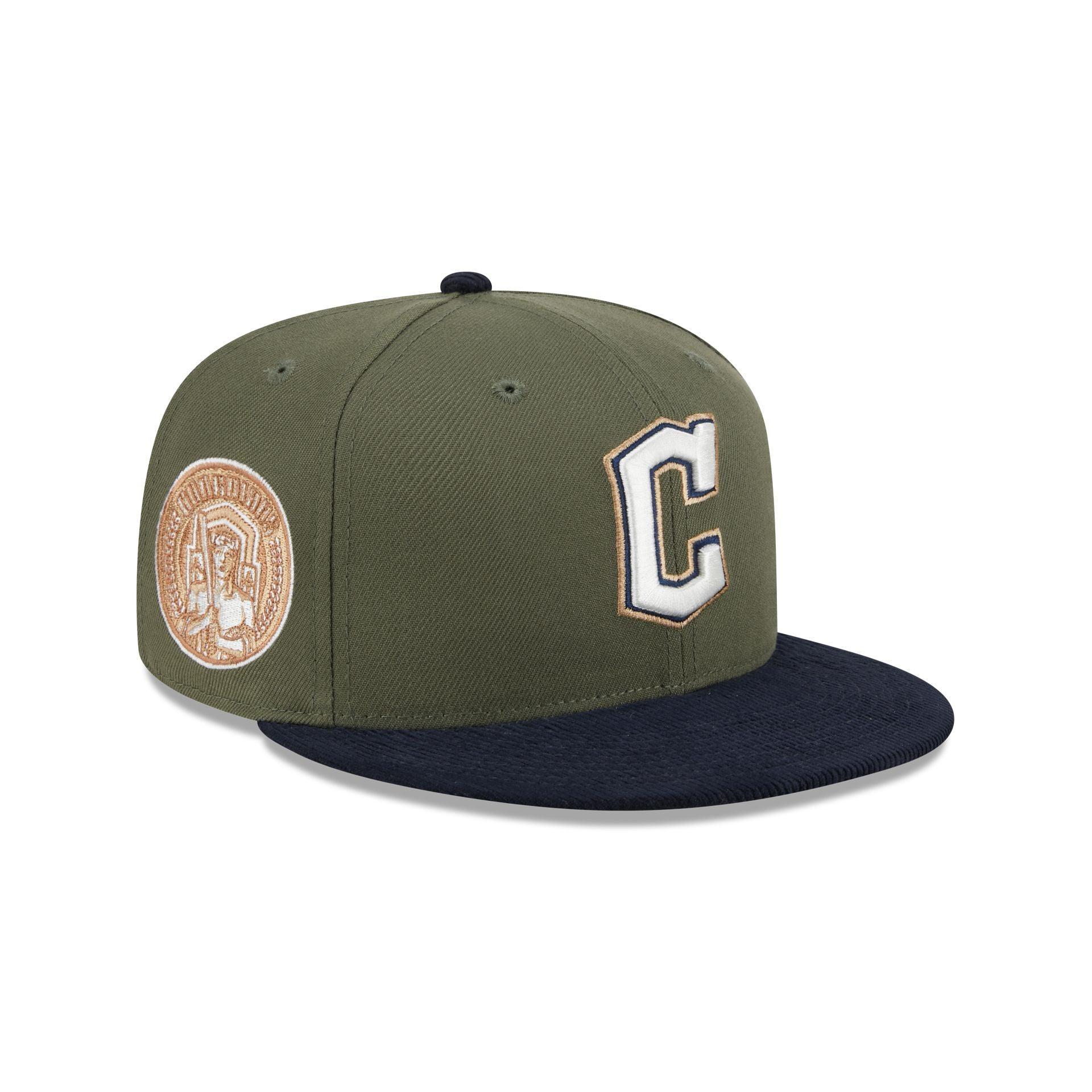 Cleveland Guardians Olive Green 59FIFTY Fitted Hat Male Product Image