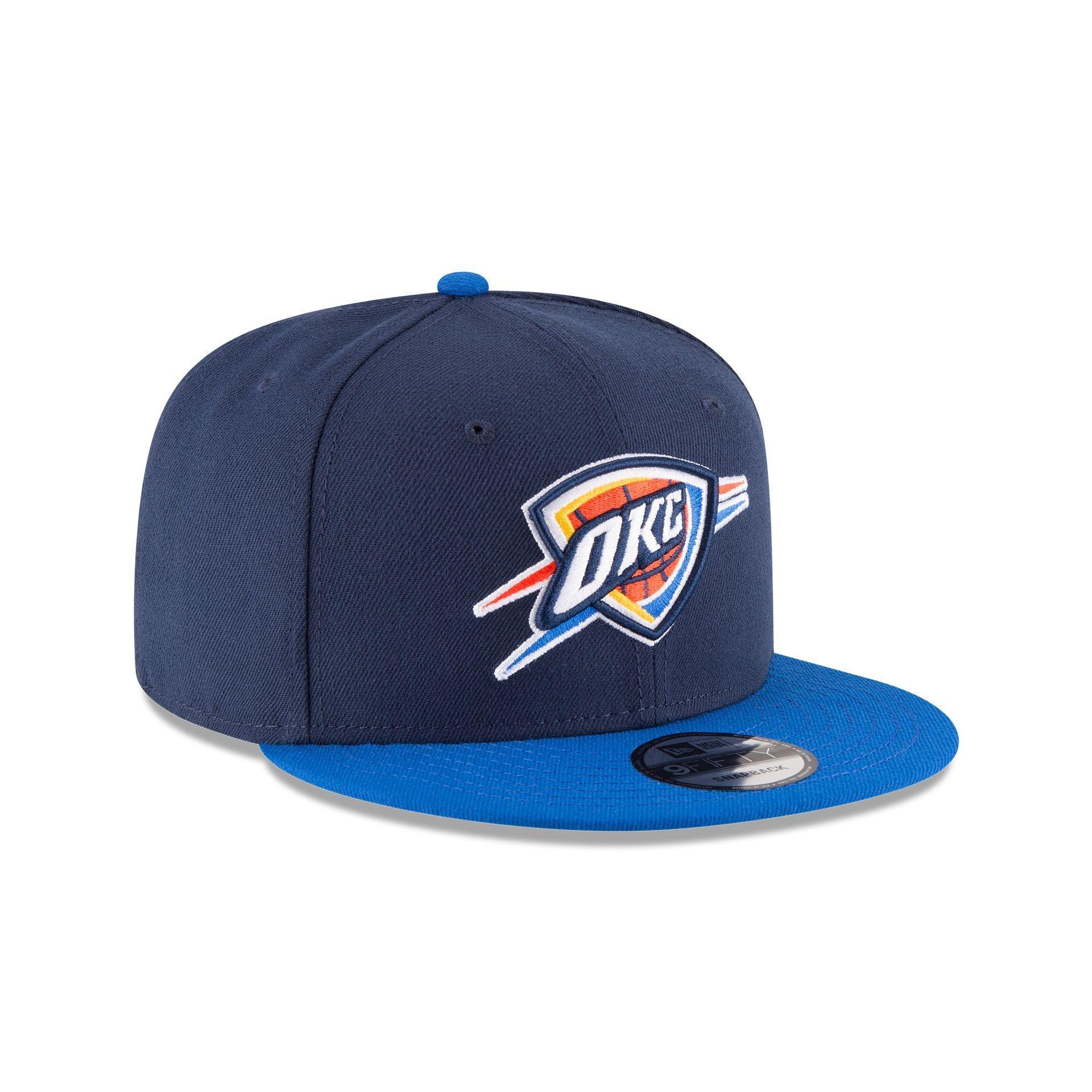 Oklahoma City Thunder Basic Two Tone 9FIFTY Snapback Hat Male Product Image