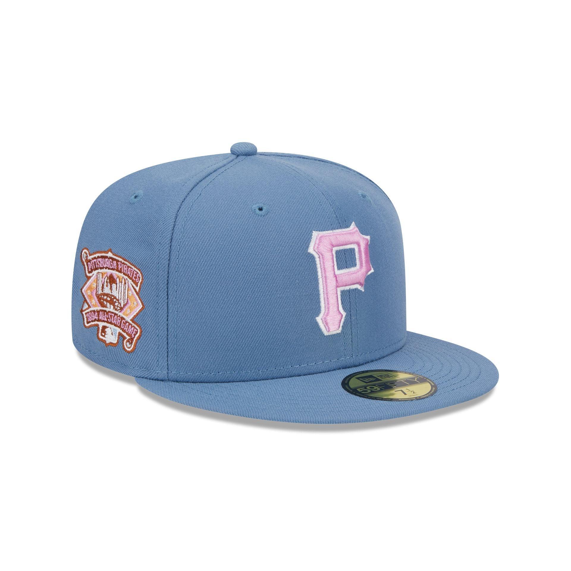 Pittsburgh Pirates Color Pack Faded Blue 59FIFTY Fitted Hat Male Product Image