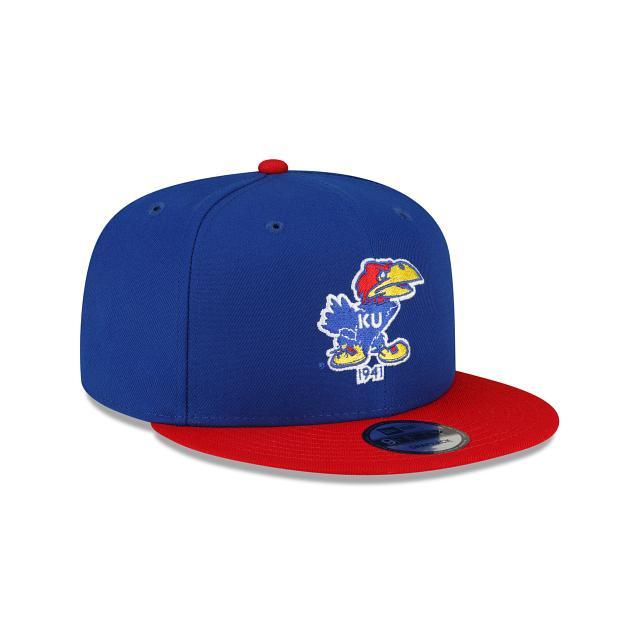 Kansas Jayhawks College Vault 9FIFTY Snapback Hat Male Product Image