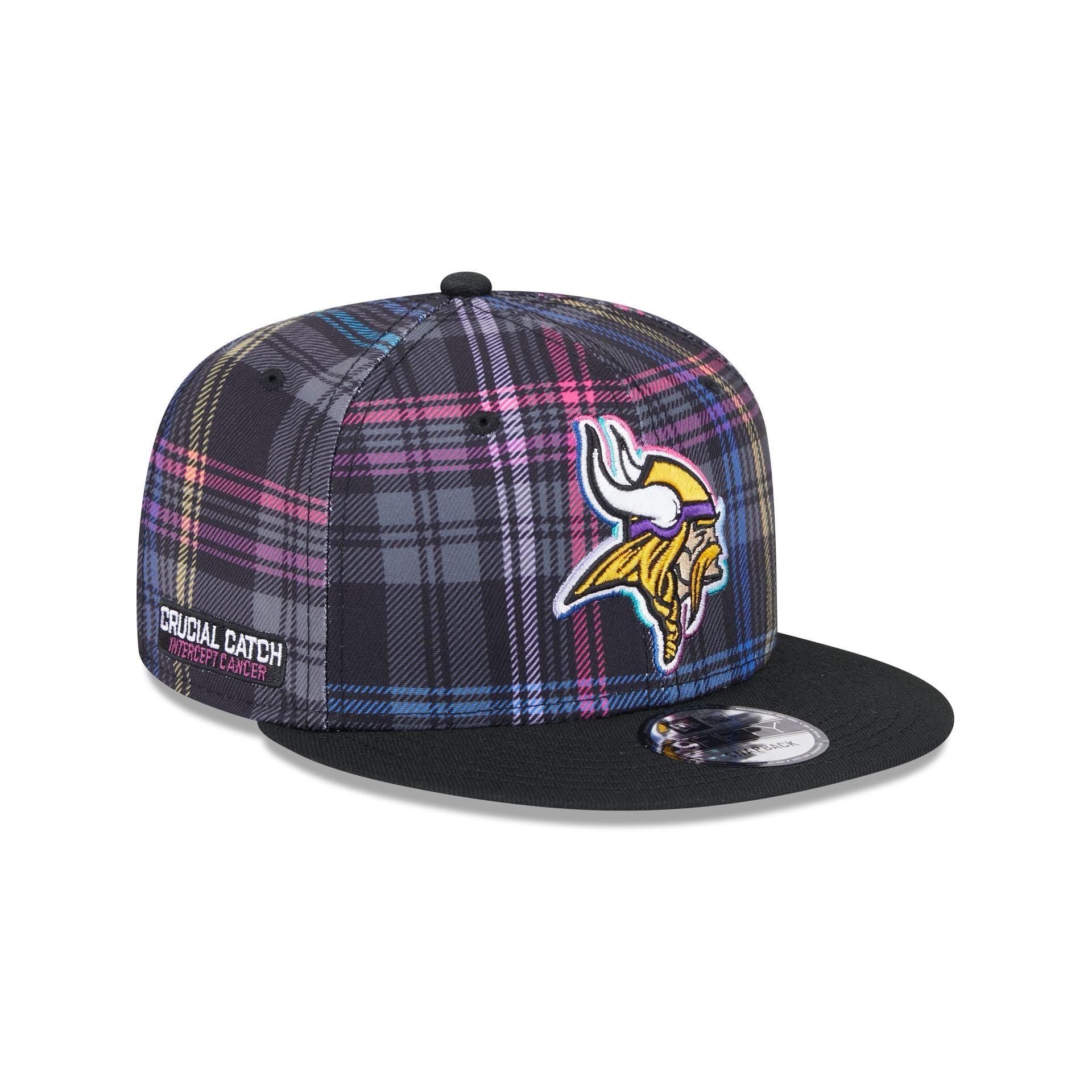 Minnesota Vikings 2024 Crucial Catch 9FIFTY Snapback Hat Male Product Image