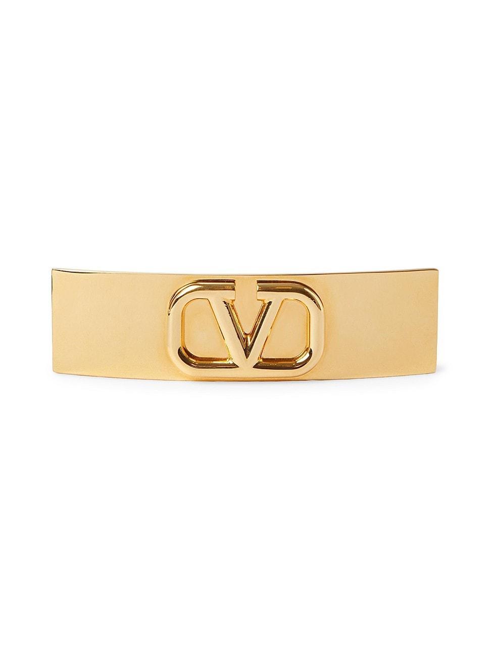 Womens VLogo Signature Metal Hair Clip Product Image