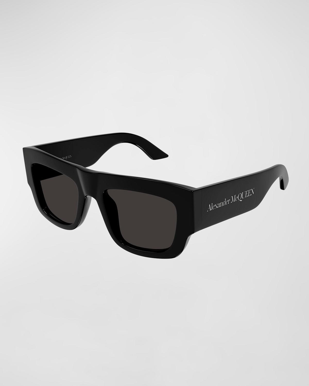 Mens Acetate Rectangle Sunglasses Product Image