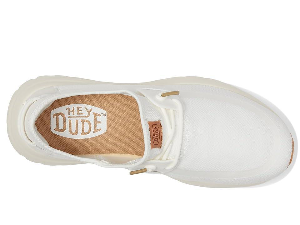 Hey Dude Sirocco Neutrals White) Men's Shoes Product Image