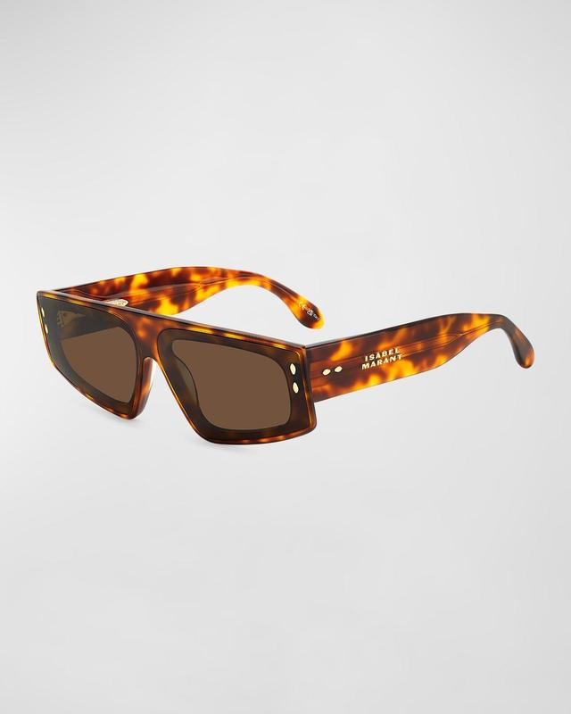 Womens 66MM Geometric Sunglasses Product Image