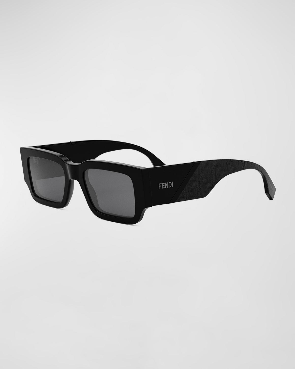 Men's Rectangle Acetate Sunglasses  Product Image