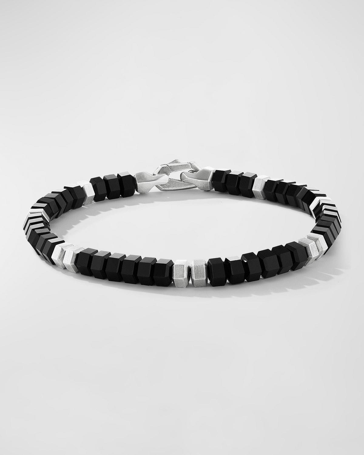 Mens Hex Spiritual Beads Bracelet Product Image