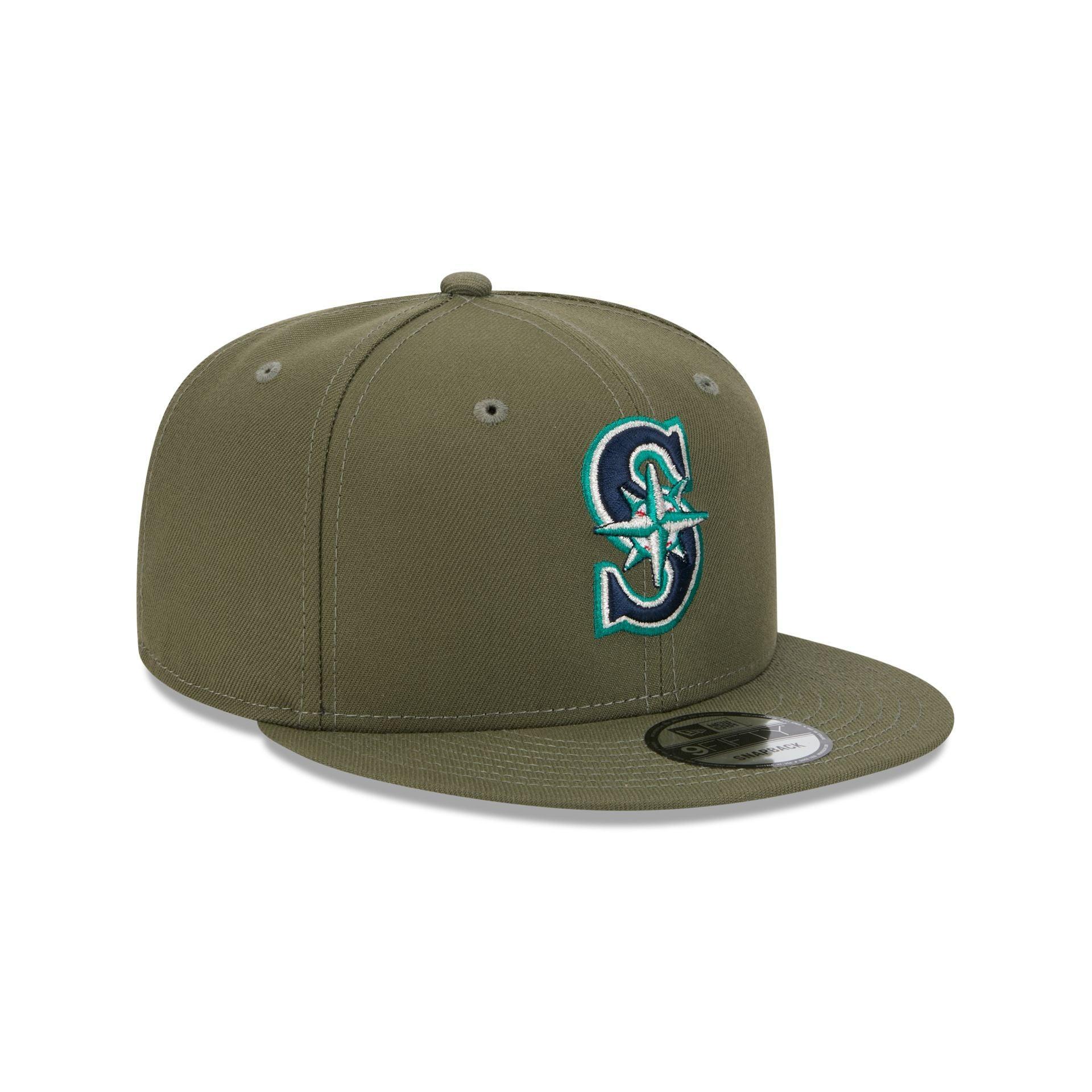 Seattle Mariners Olive 9FIFTY Snapback Hat Male Product Image