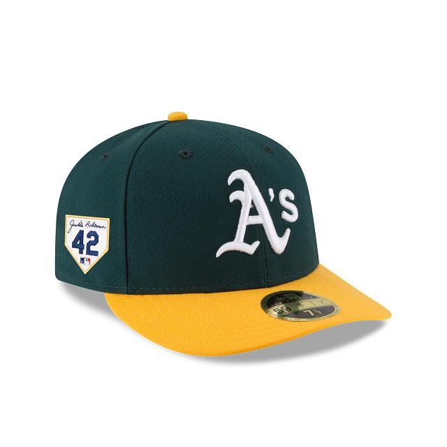 Oakland Athletics Authentic Collection Low Profile 59FIFTY Fitted Hat Male Product Image