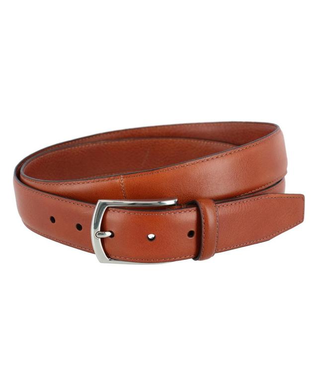 Trafalgar Mens Antonio Big & Tall 35mm Pebble Leather Belt Product Image