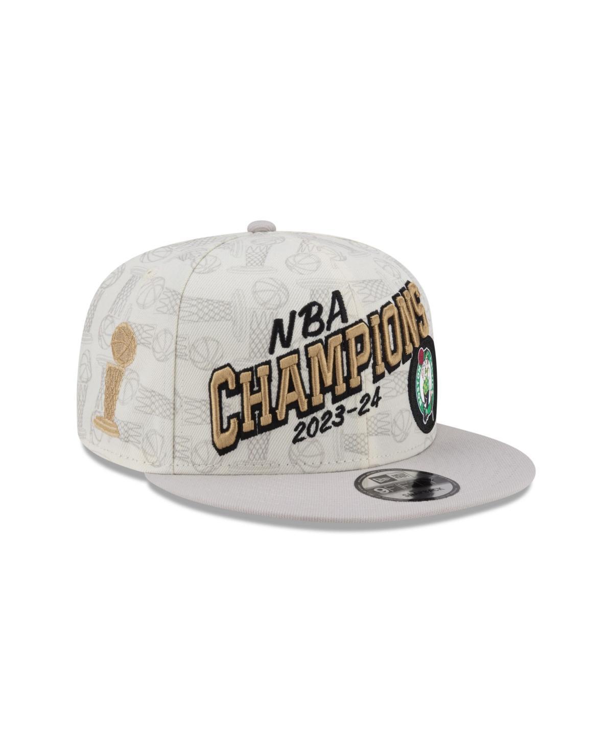 New Era Mens Boston Celtics 2024 Nba Finals Champions Locker Room 9FIFTY Snapback Hat Product Image