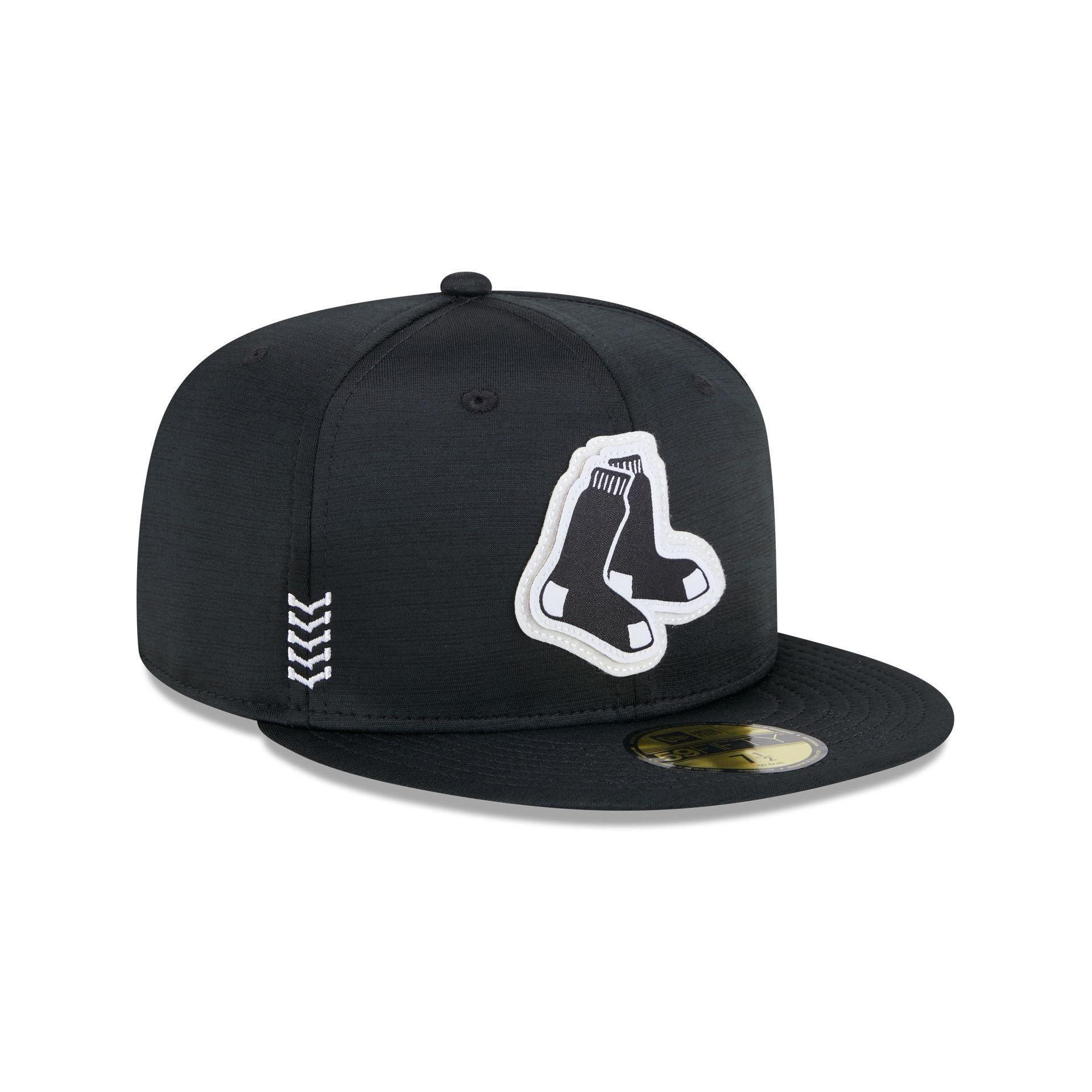 Boston Red Sox 2024 Clubhouse Black 59FIFTY Fitted Hat Male Product Image