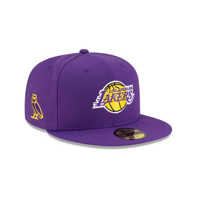 OVO x Los Angeles Lakers 59FIFTY Fitted Hat Male Product Image