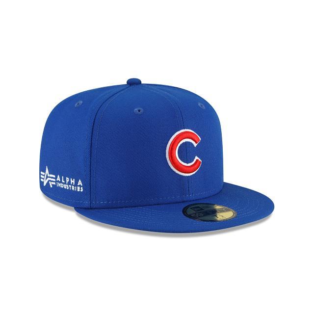 Alpha Industries X Chicago Cubs 59FIFTY Fitted Hat Male Product Image