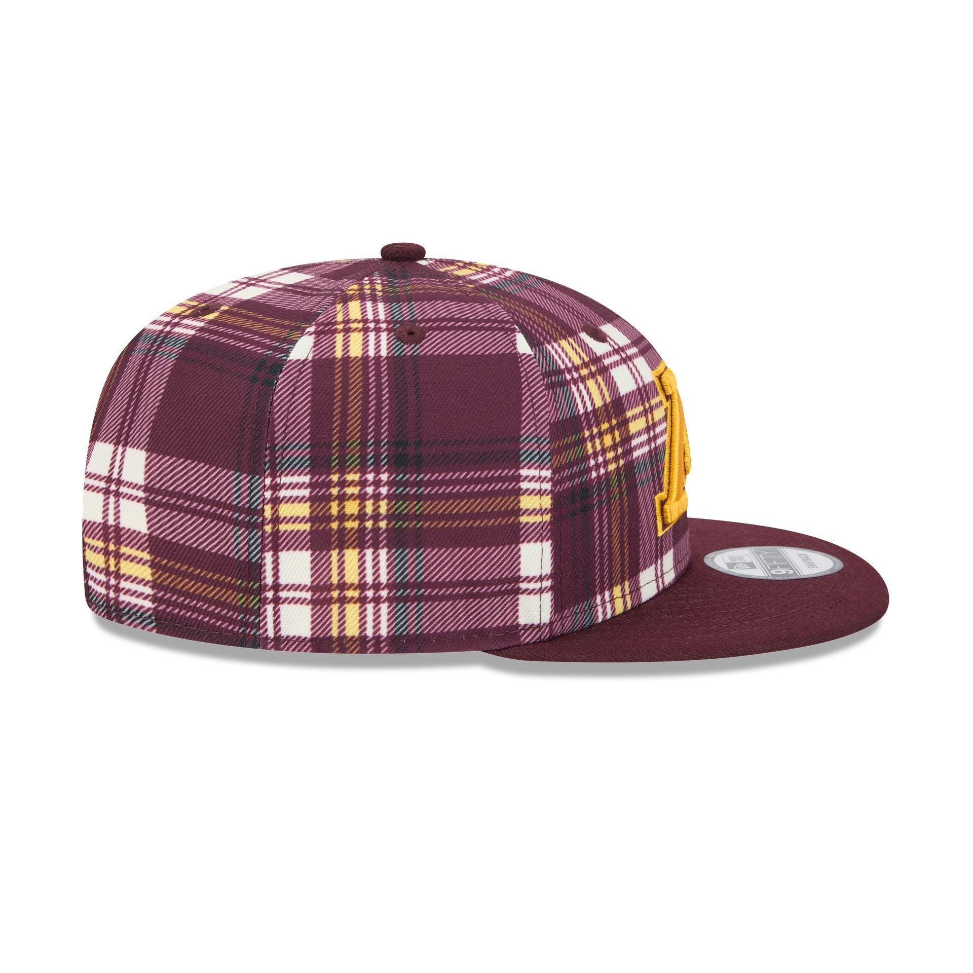 Minnesota Gophers Plaid 9FIFTY Snapback Hat Male Product Image