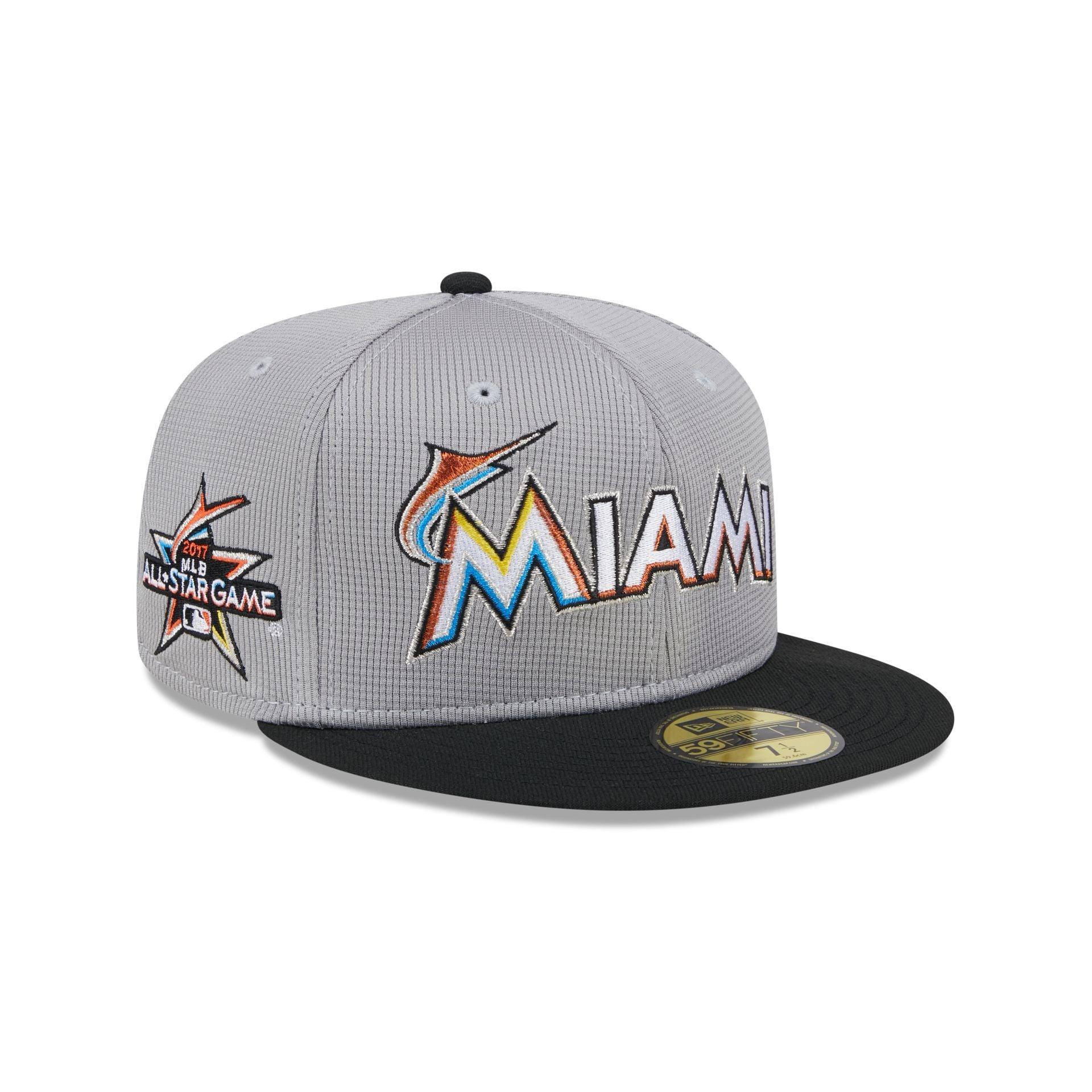 Miami Marlins Pivot Mesh 59FIFTY Fitted Hat Male Product Image