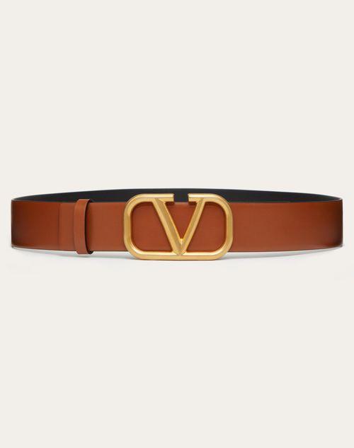 VLOGO SIGNATURE CALFSKIN BELT 40 MM Product Image