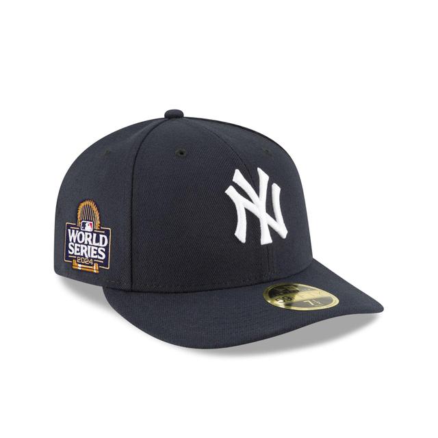 New York Yankees 2024 World Series Side Patch Low Profile 59FIFTY Fitted Hat Male Product Image