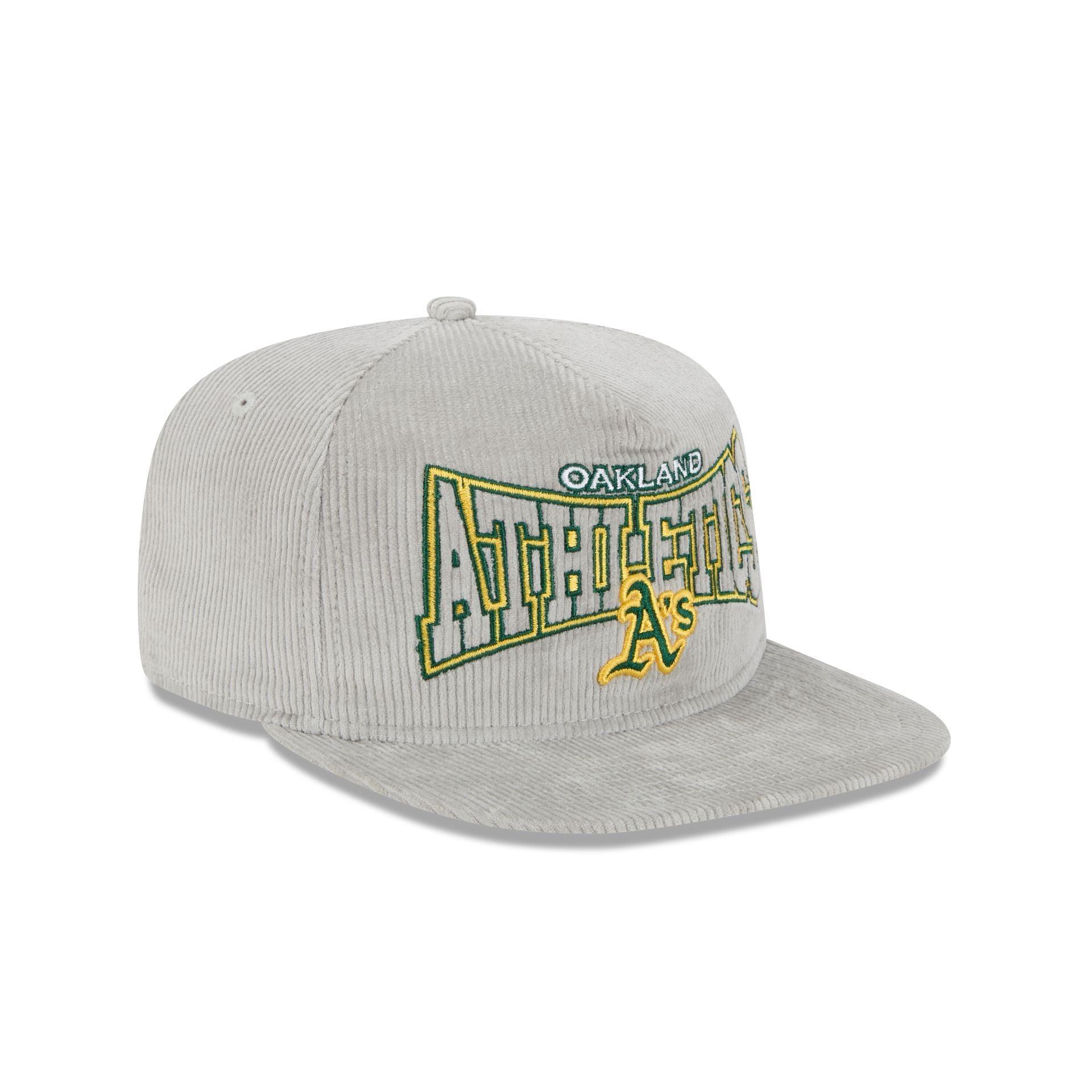 Oakland Athletics Gray Cord Golfer Hat Male Product Image