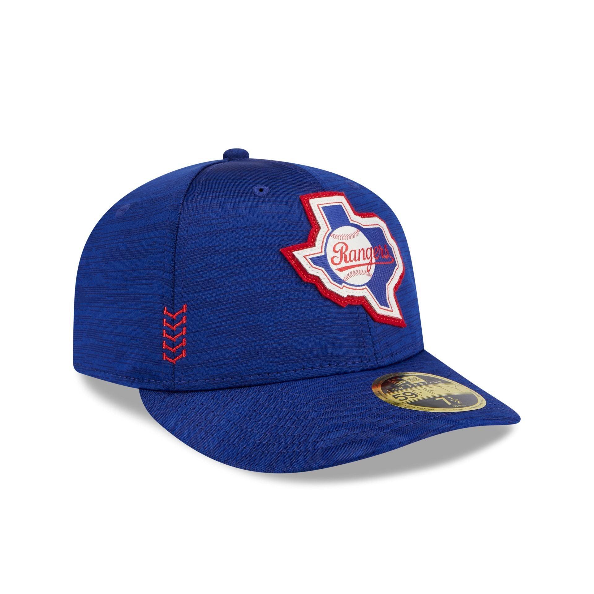 Texas Rangers 2024 Clubhouse Low Profile 59FIFTY Fitted Hat Male Product Image