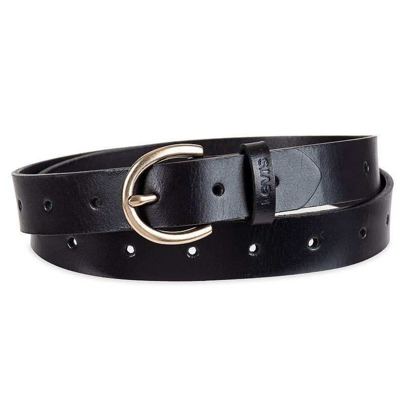 Womens & Plus Levis Perforated Casual Leather Belt Product Image