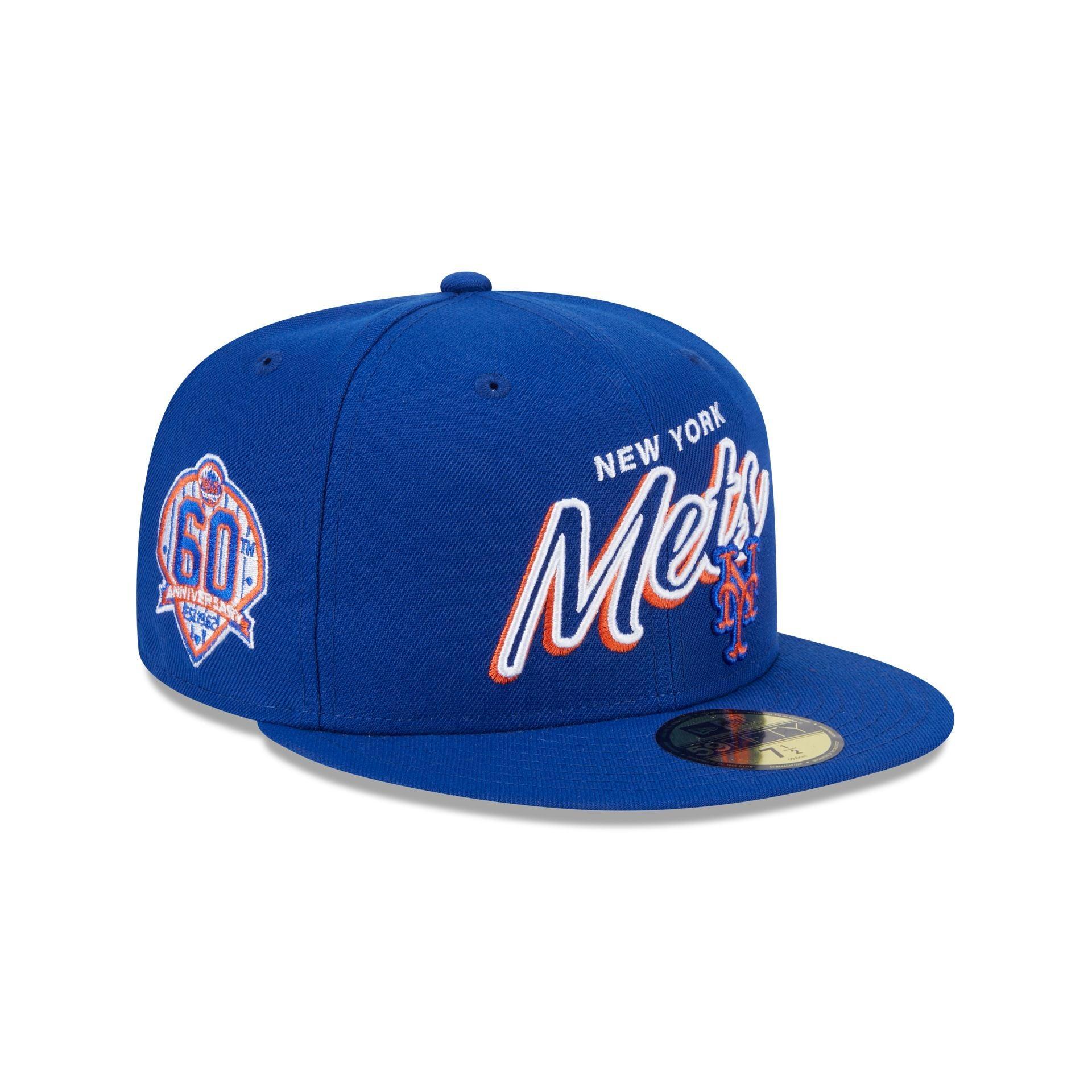 New York Mets Script Sided 59FIFTY Fitted Hat Male Product Image