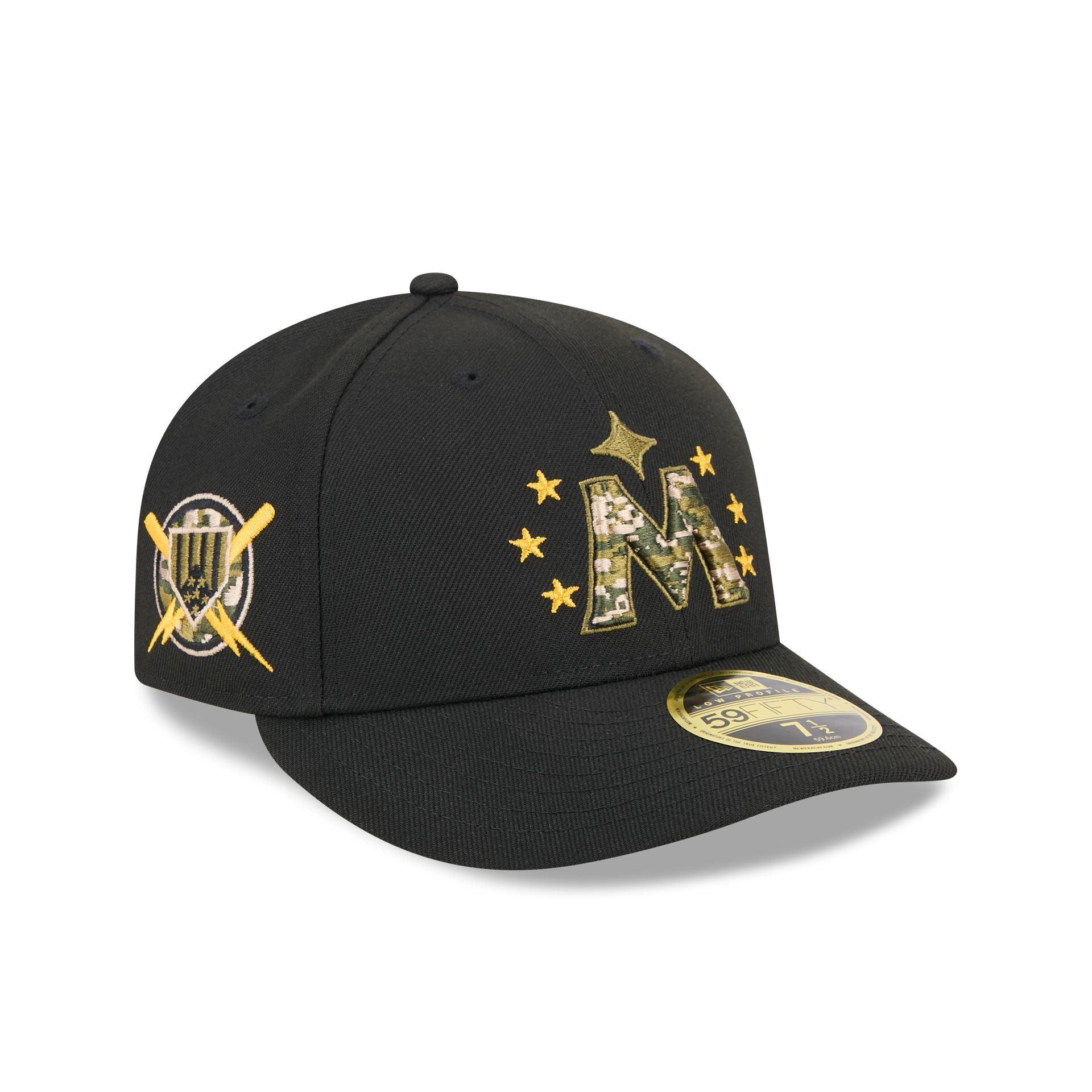 New York Mets Armed Forces Day 2024 Low Profile 59FIFTY Fitted Hat Male Product Image