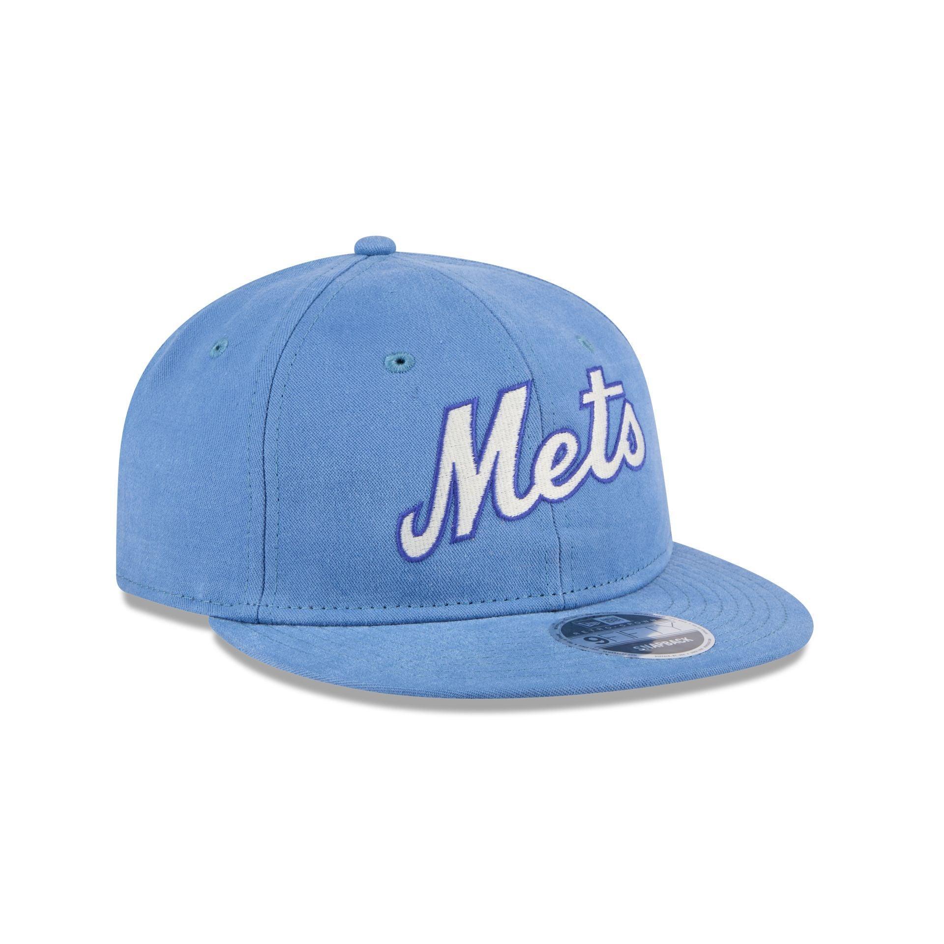 New York Mets Vintage Retro Crown 9FIFTY Snapback Hat Male Product Image