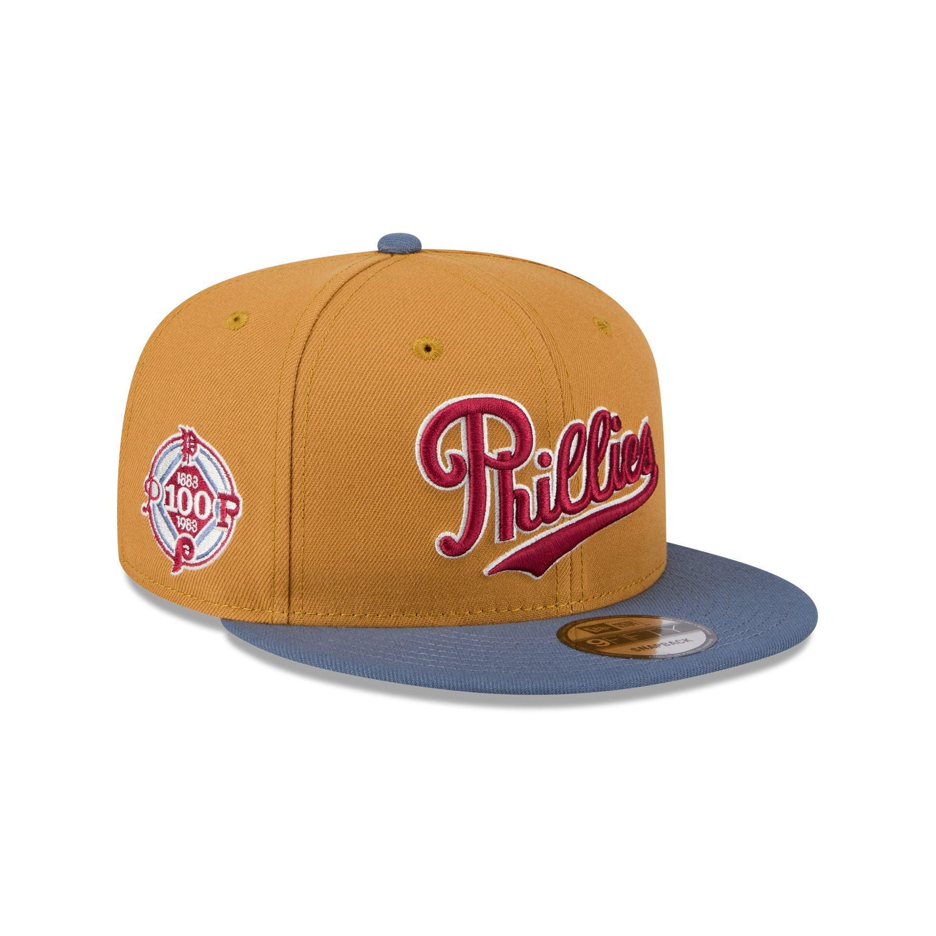 Philadelphia Phillies Panama Tan 9FIFTY Snapback Hat Male Product Image