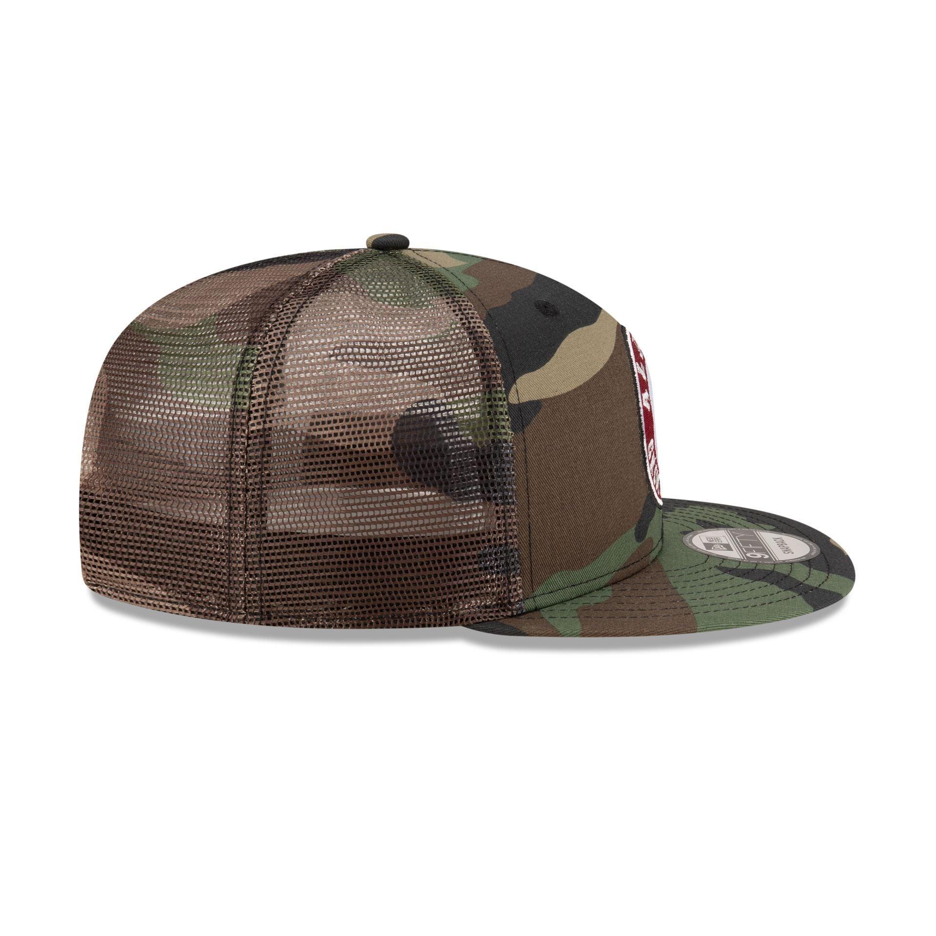 Alabama Crimson Tide Camo 9FIFTY Trucker Hat Male Product Image