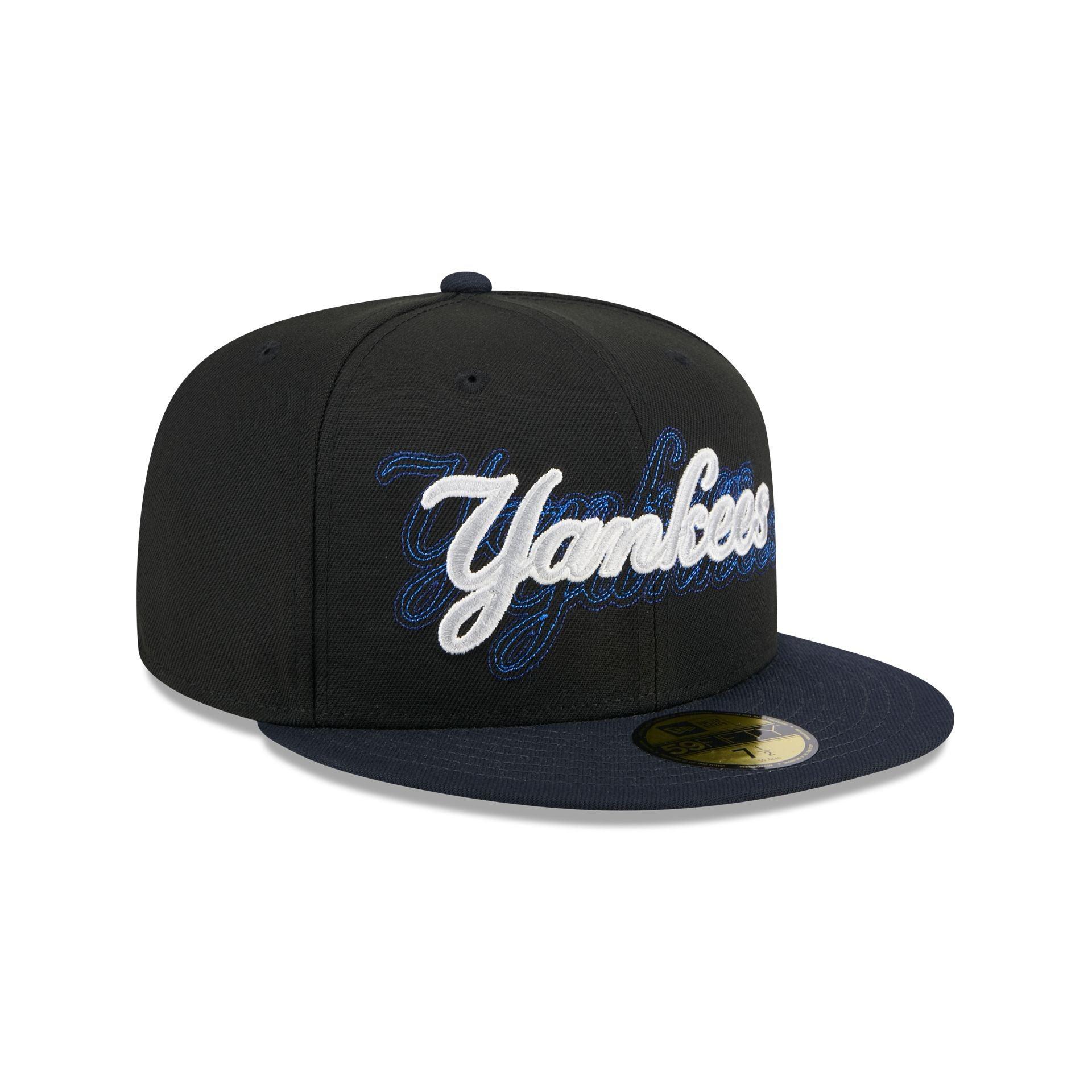 New York Yankees Shadow Stitch 59FIFTY Fitted Hat Male Product Image