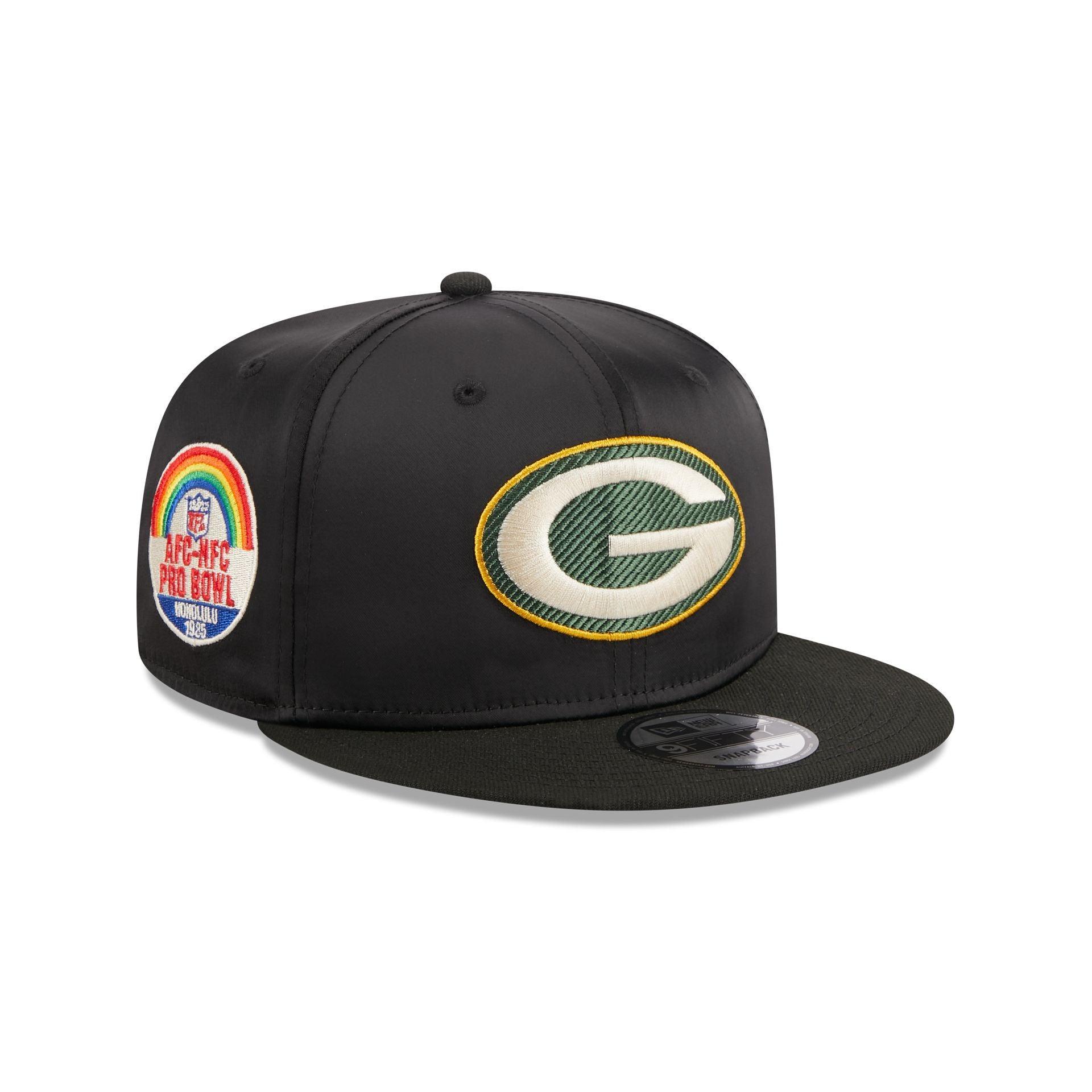 Green Bay Packers Satin 9FIFTY Snapback Hat Male Product Image