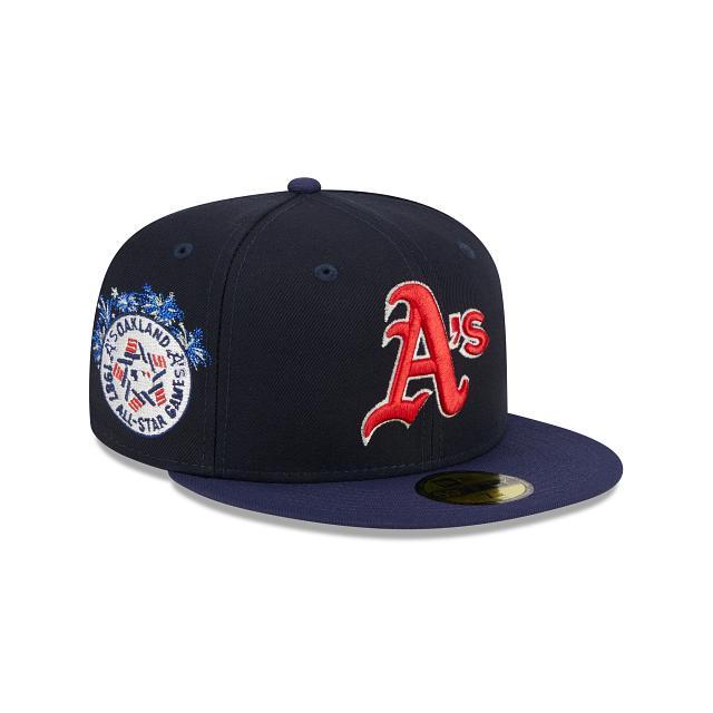 Oakland Athletics Americana 59FIFTY Fitted Hat Male Product Image