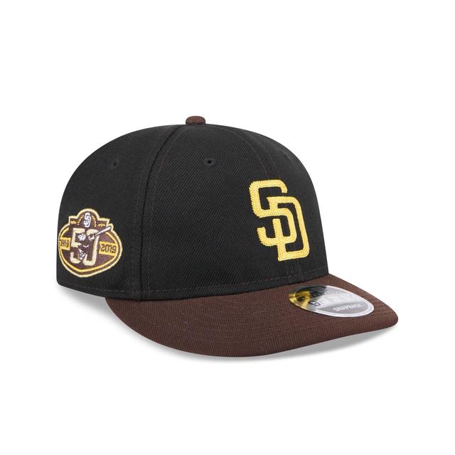 San Diego Padres Thunder Crown Retro Crown 9FIFTY Snapback Hat Male Product Image