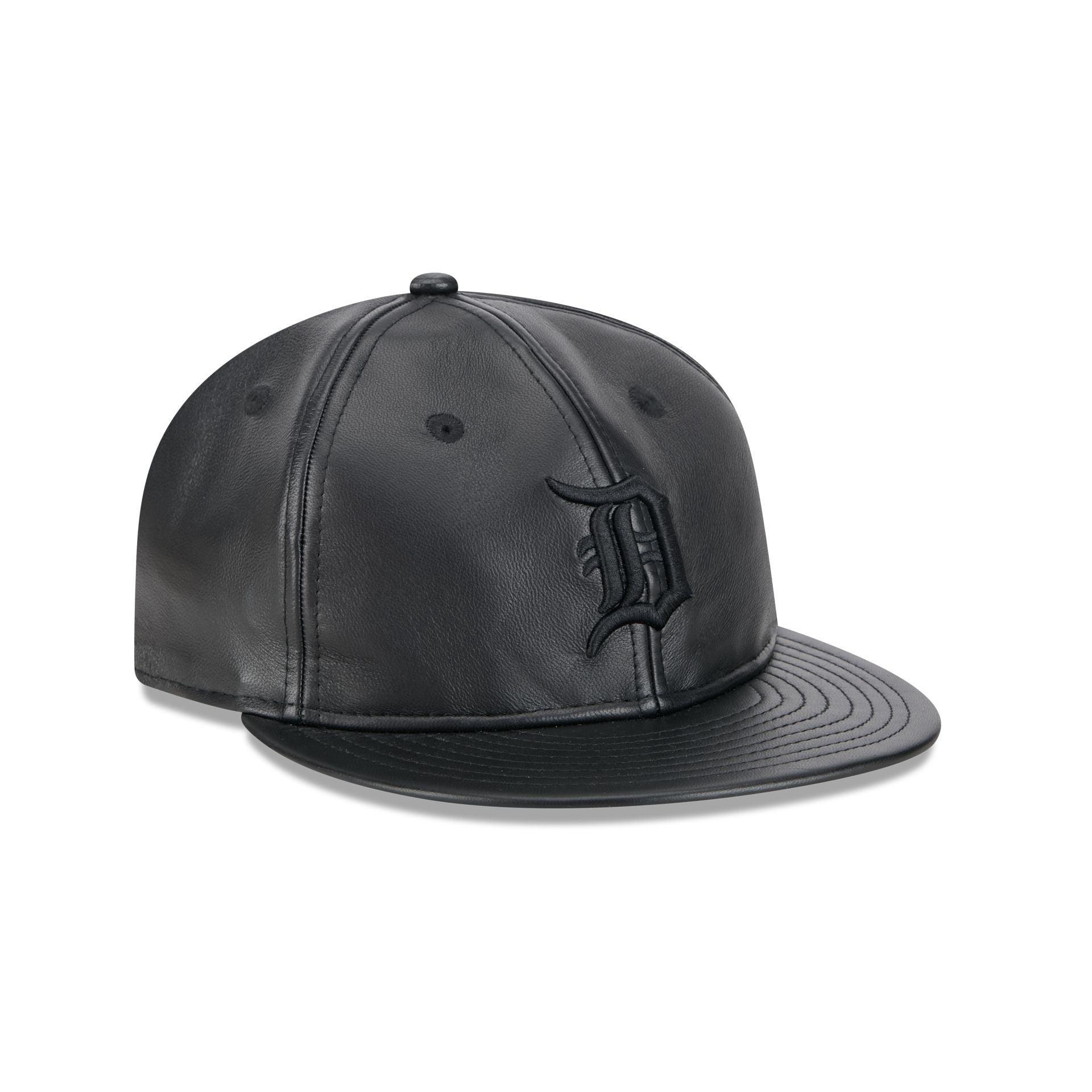 San Diego Padres Genuine Leather Retro Crown 9FIFTY Strapback Hat Male Product Image