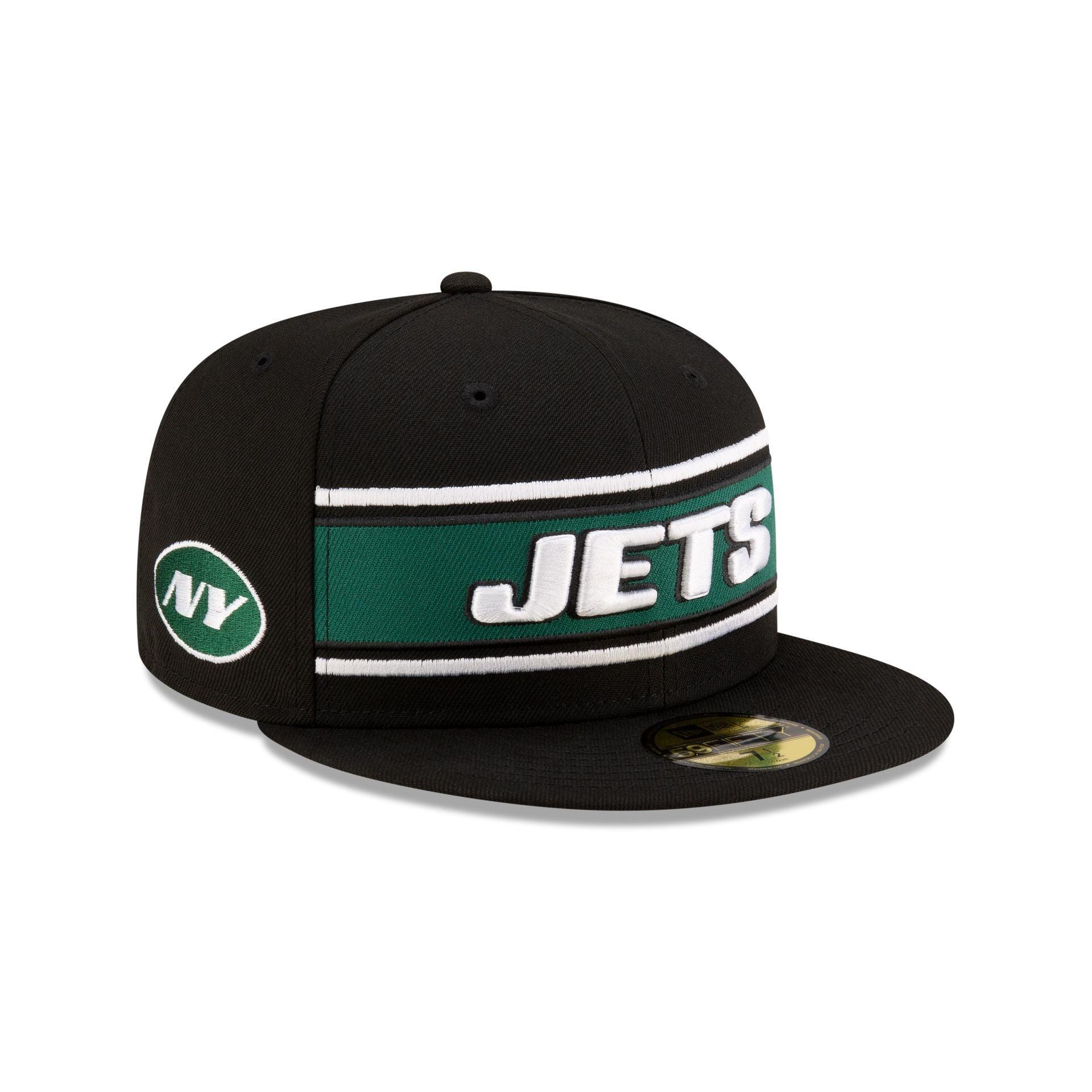 New York Jets 2024 Sideline Black 59FIFTY Fitted Hat Male Product Image