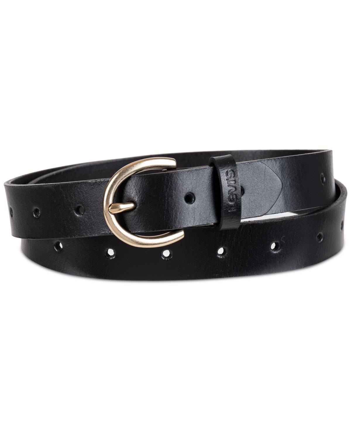 Womens & Plus Levis Perforated Casual Leather Belt Product Image