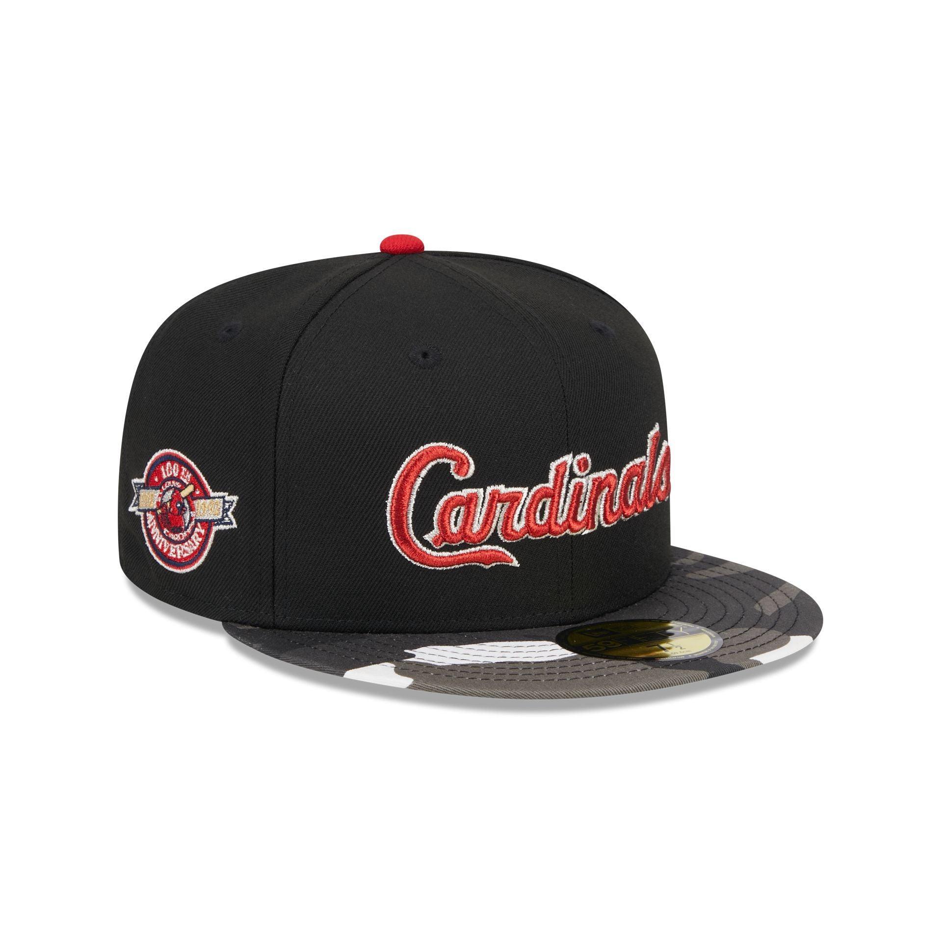 St. Louis Cardinals Metallic Camo 59FIFTY Fitted Hat Male Product Image