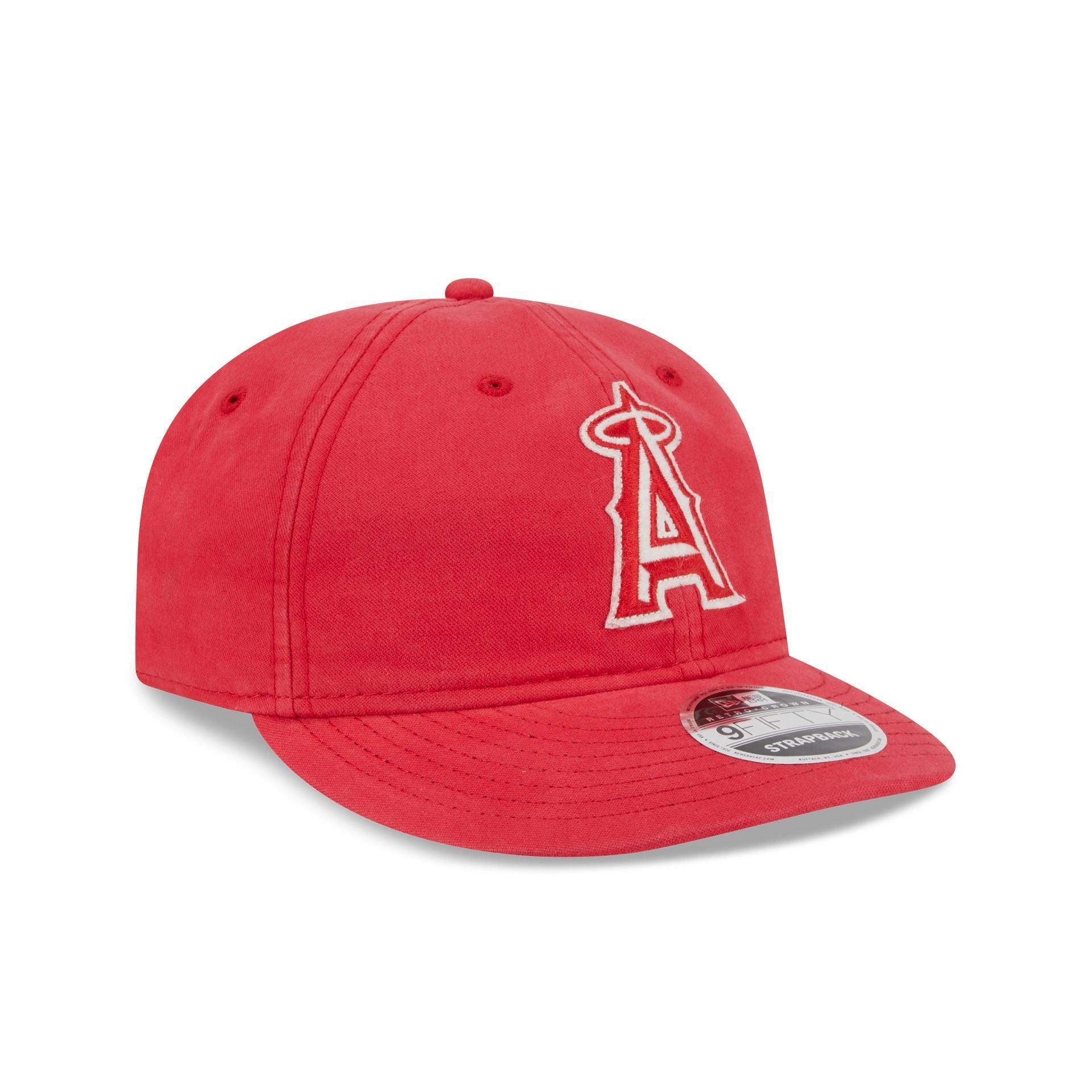 Los Angeles Angels Canvas Felt Retro Crown 9FIFTY Adjustable Hat Male Product Image