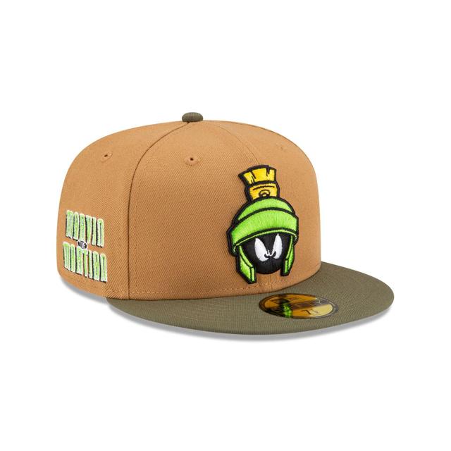 Looney Tunes Marvin the Martian Brown 59FIFTY Fitted Hat Male Product Image