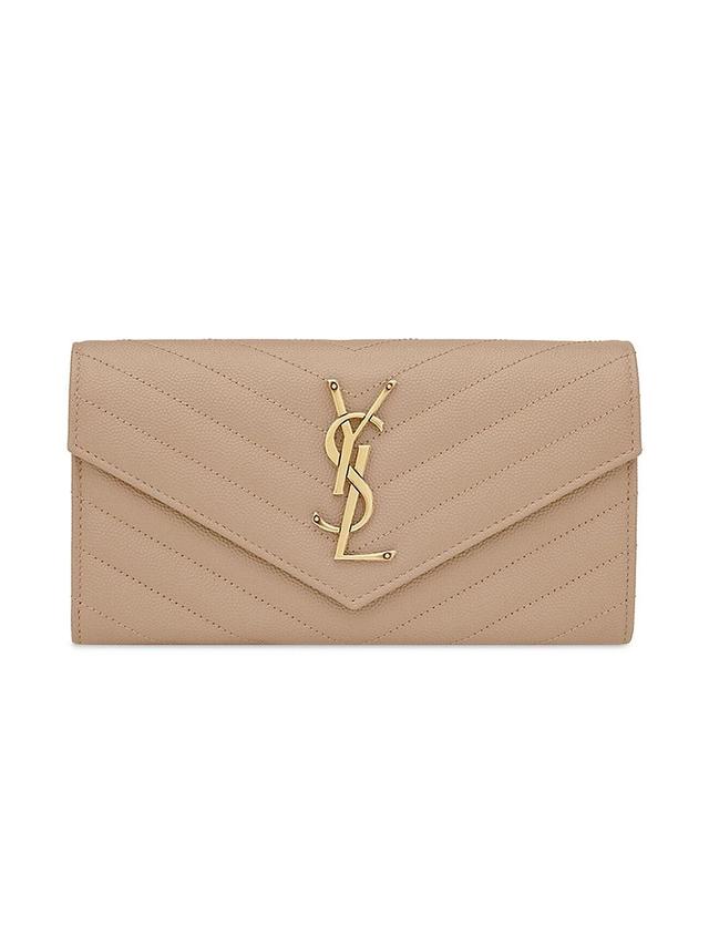 Womens Monogram Matelass Leather Flap Wallet Product Image