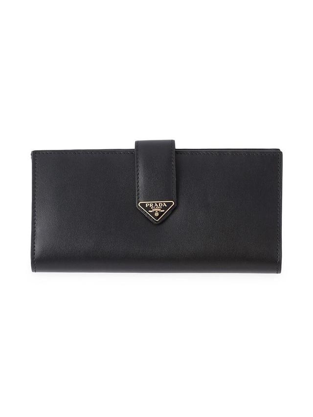 Womens Large Leather Wallet Product Image