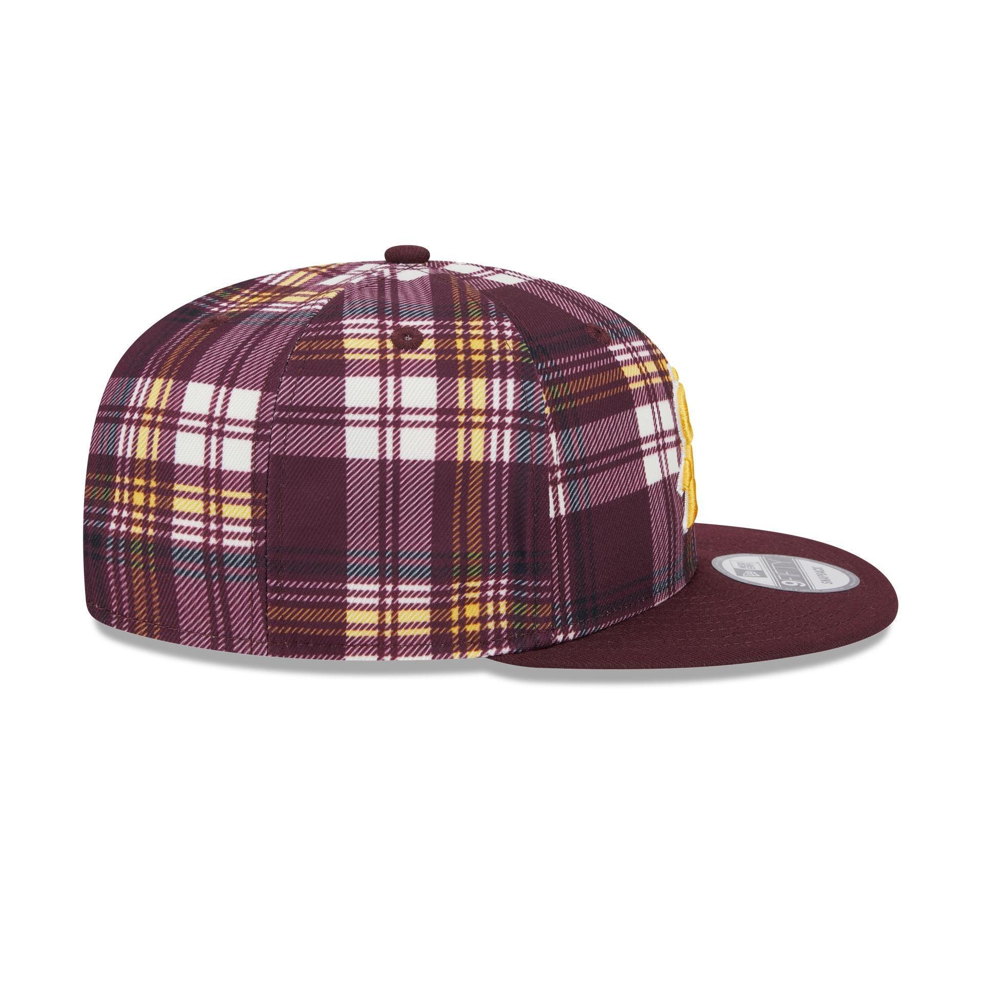 Arizona State Sun Devils Plaid 9FIFTY Snapback Hat Male Product Image