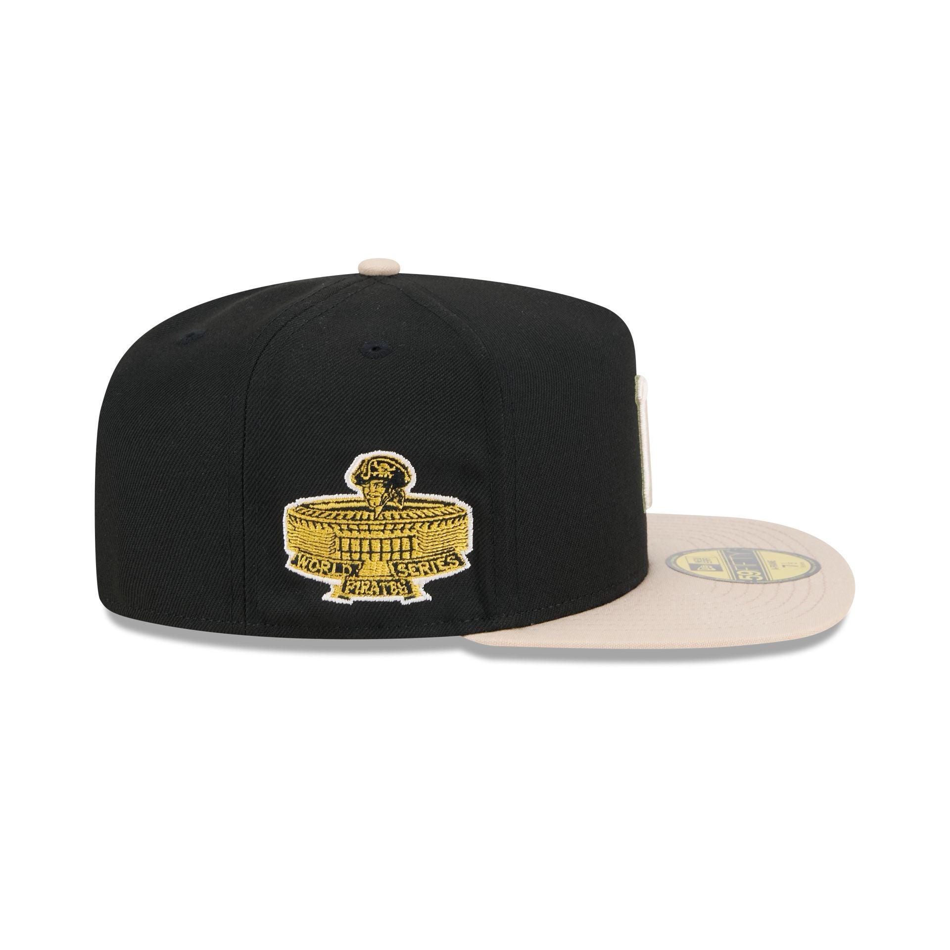 Pittsburgh Pirates Canvas 59FIFTY A-Frame Fitted Hat Male Product Image