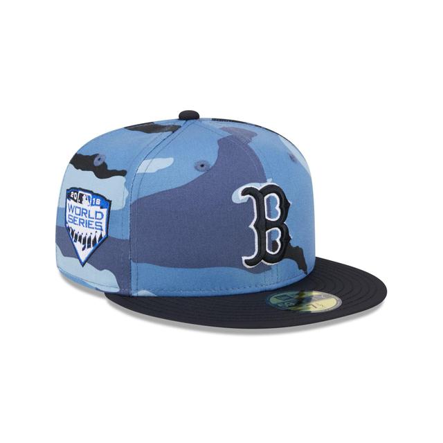 Just Caps Color Camo Boston Red Sox 59FIFTY Fitted Hat Male Product Image