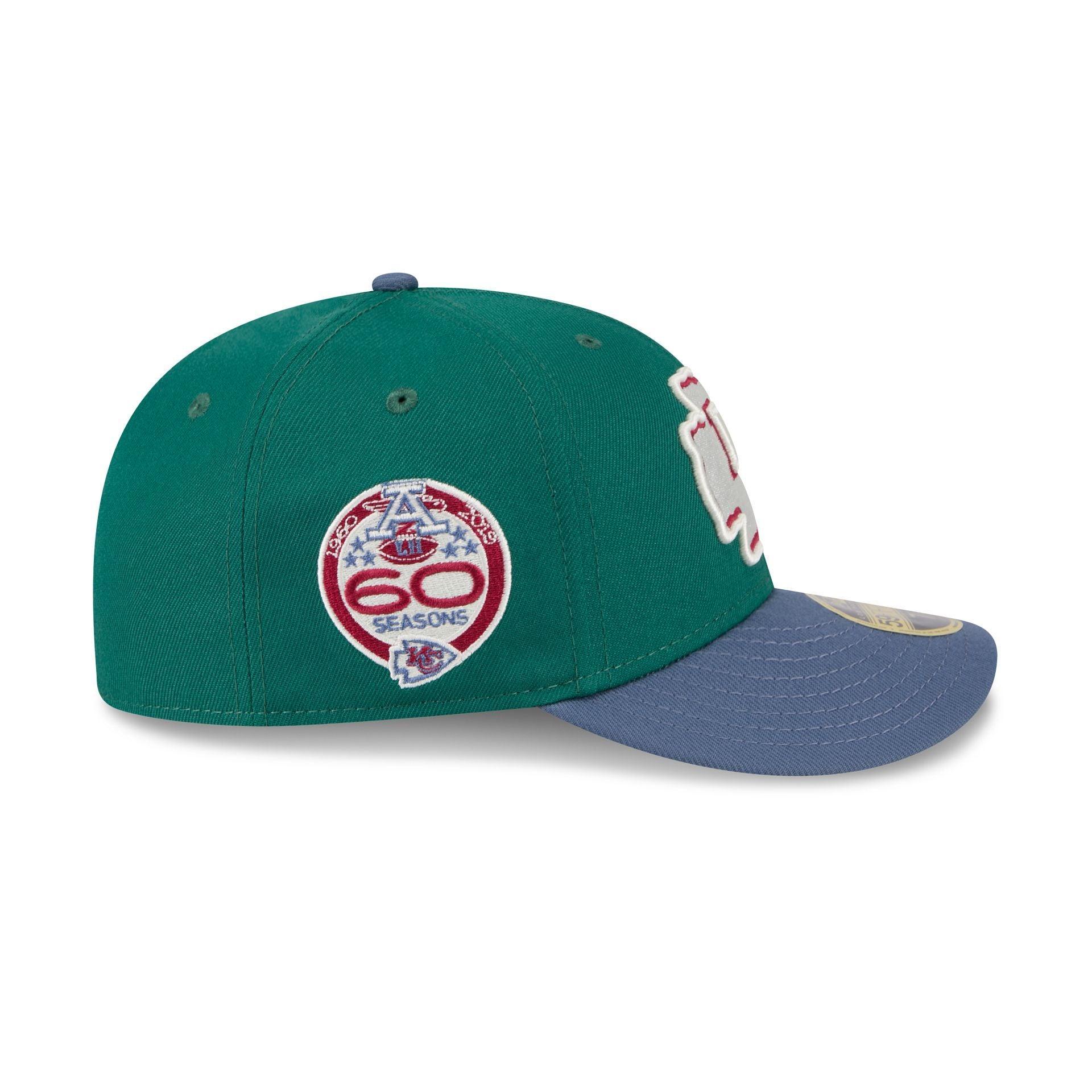 Kansas City Chiefs Green Gemstone Low Profile 59FIFTY Fitted Hat Male Product Image