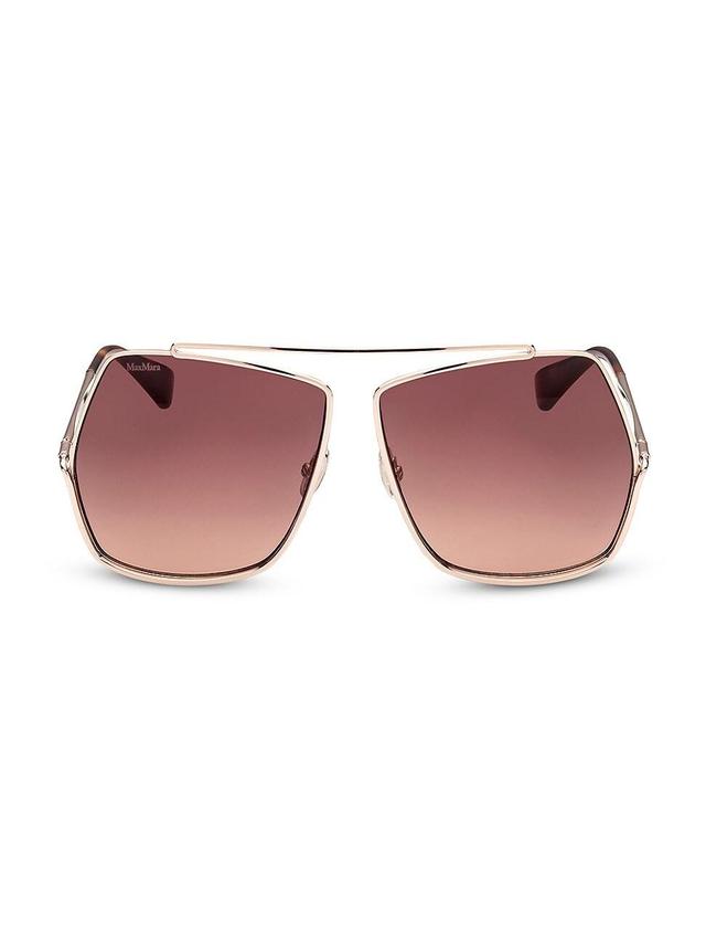 Max Mara 64mm Geometric Sunglasses Product Image