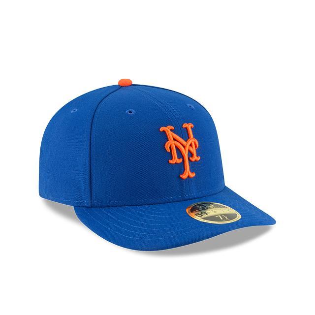 New York Mets Authentic Collection Low Profile 59FIFTY Fitted Hat Male Product Image